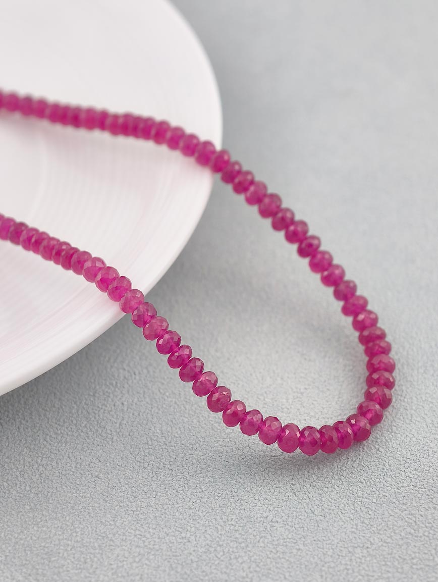 Premium Natural Ruby Necklace