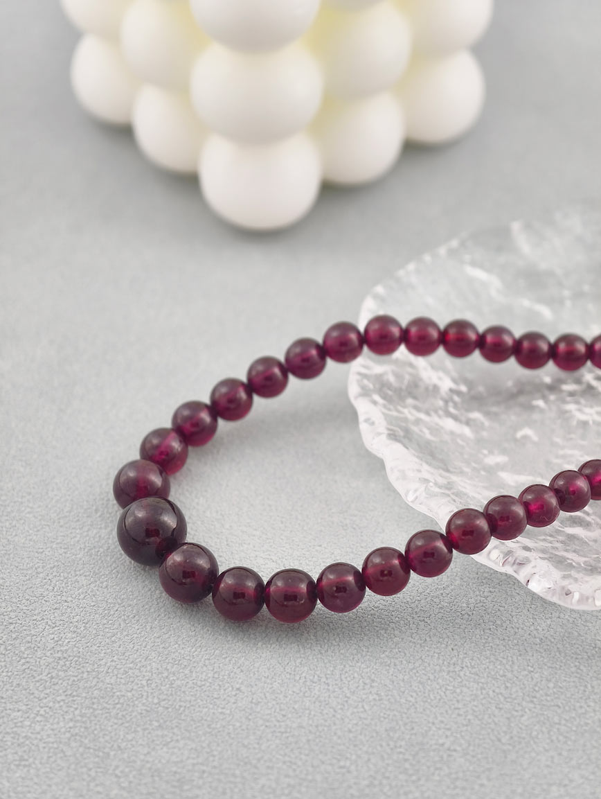 Natural Garnet Necklace
