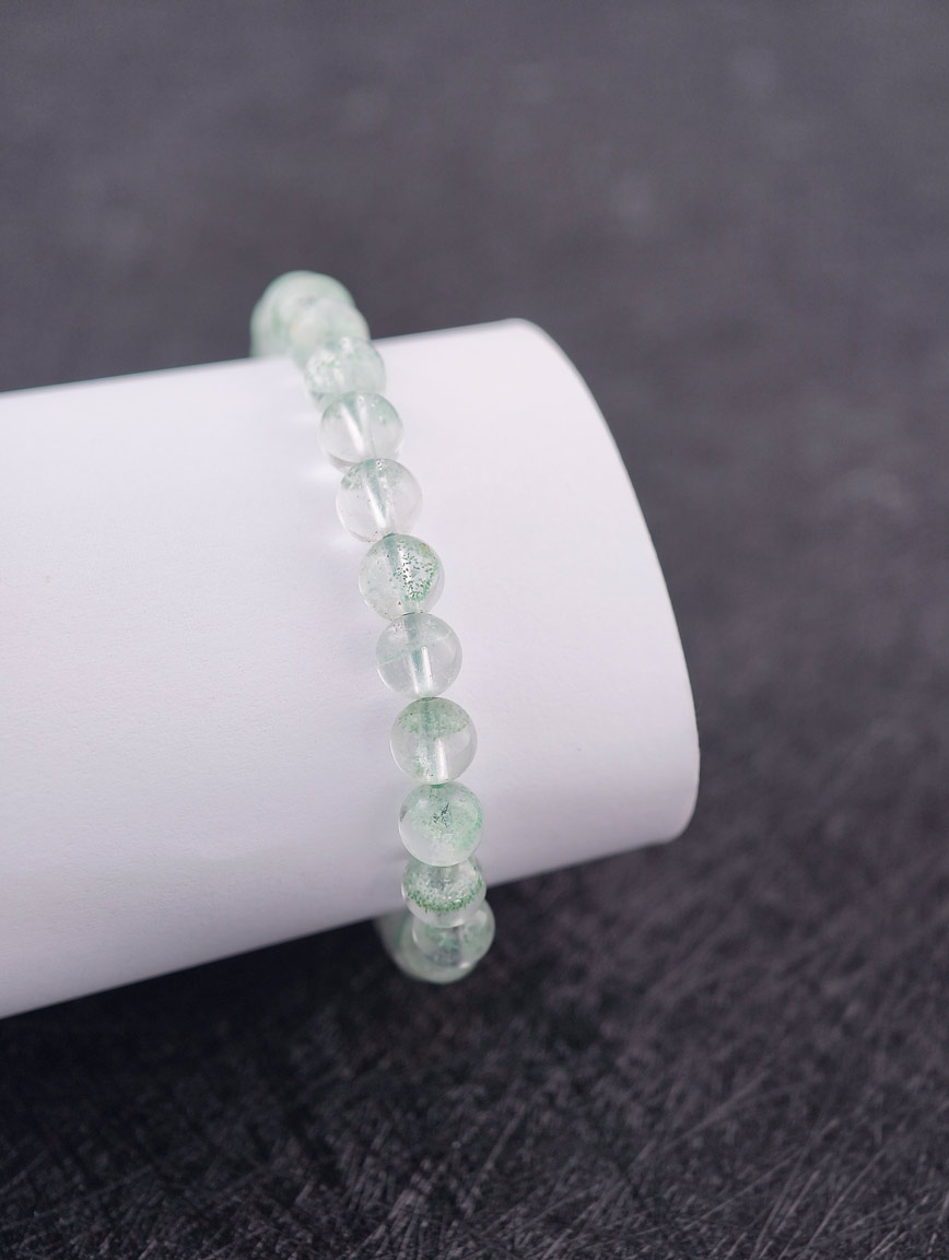 Natural Emerald Phantom Bracelet