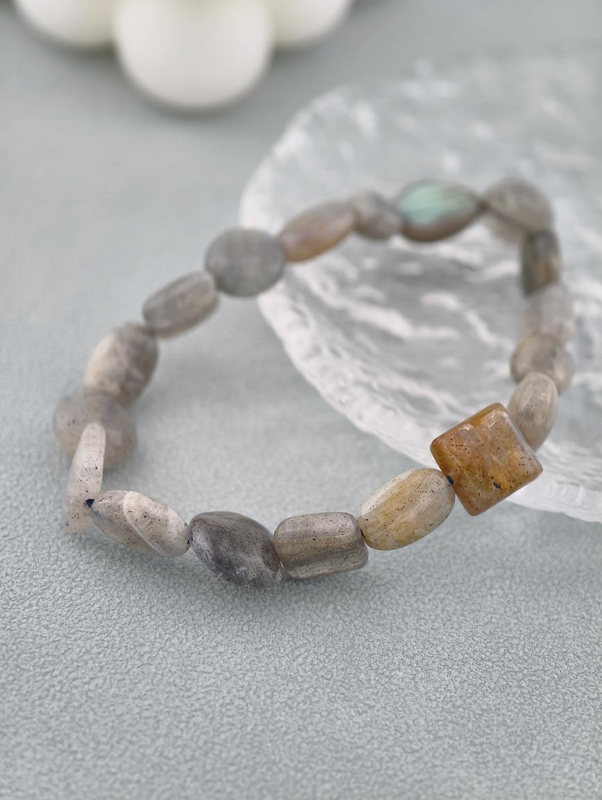 Natural Labradorite Energy Bracelet