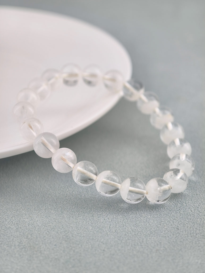 Natural White Phantom Bracelet