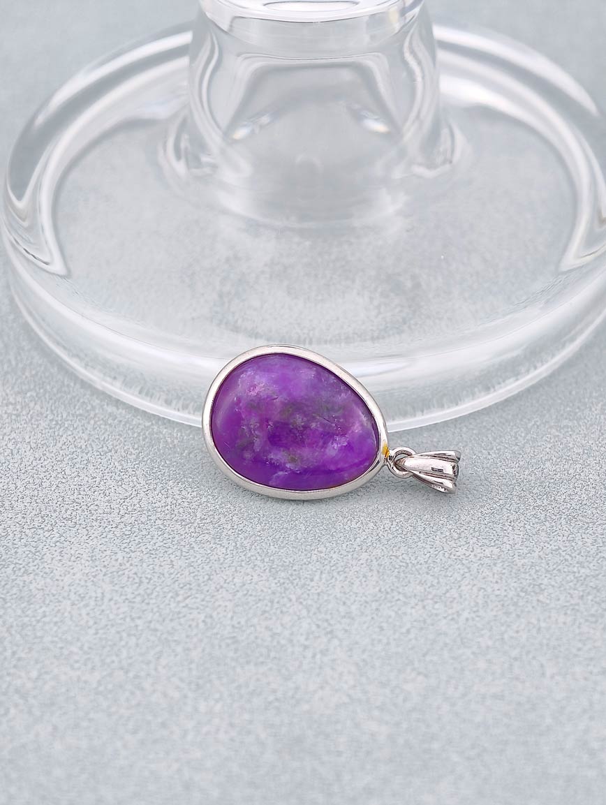Natural Sugilite Pendant