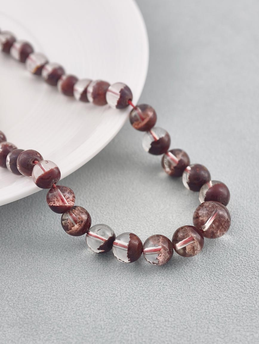 Natural Treasure Basin Red Phantom Necklace