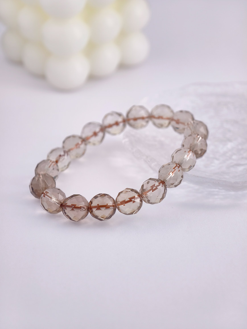 Natural Smoky Quartz Energy Bracelet