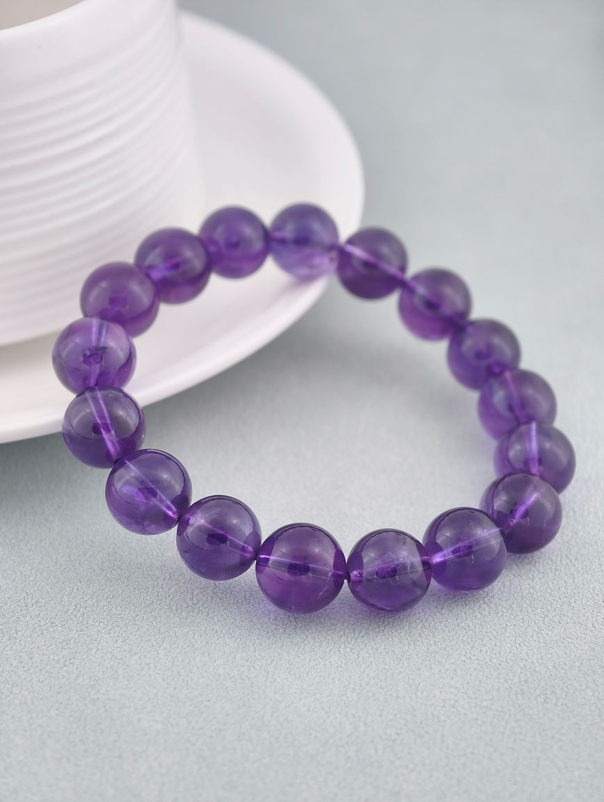 Natural Uruguayan Amethyst Bracelet