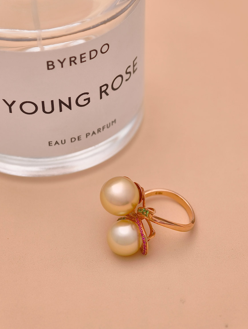 South Sea Golden Pearl Ring