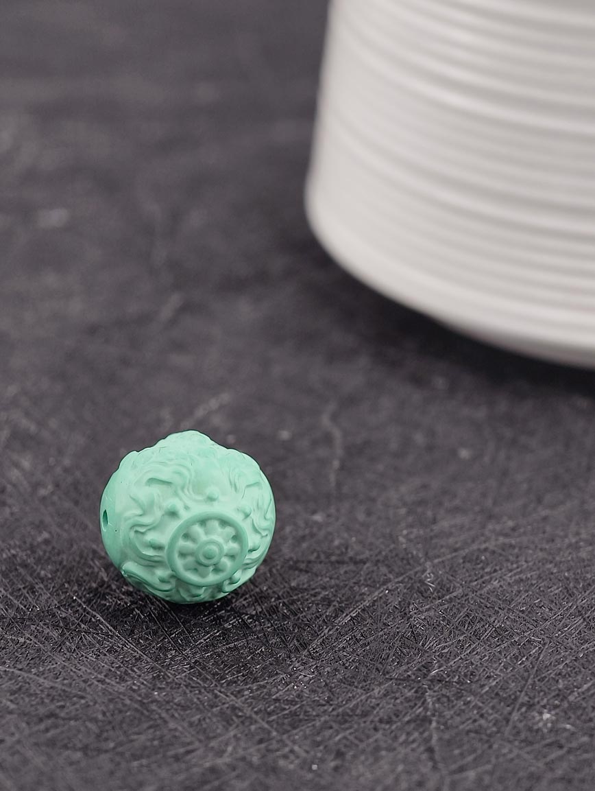 Natural Turquoise Guanyin Bodhisattva DIY Accessory