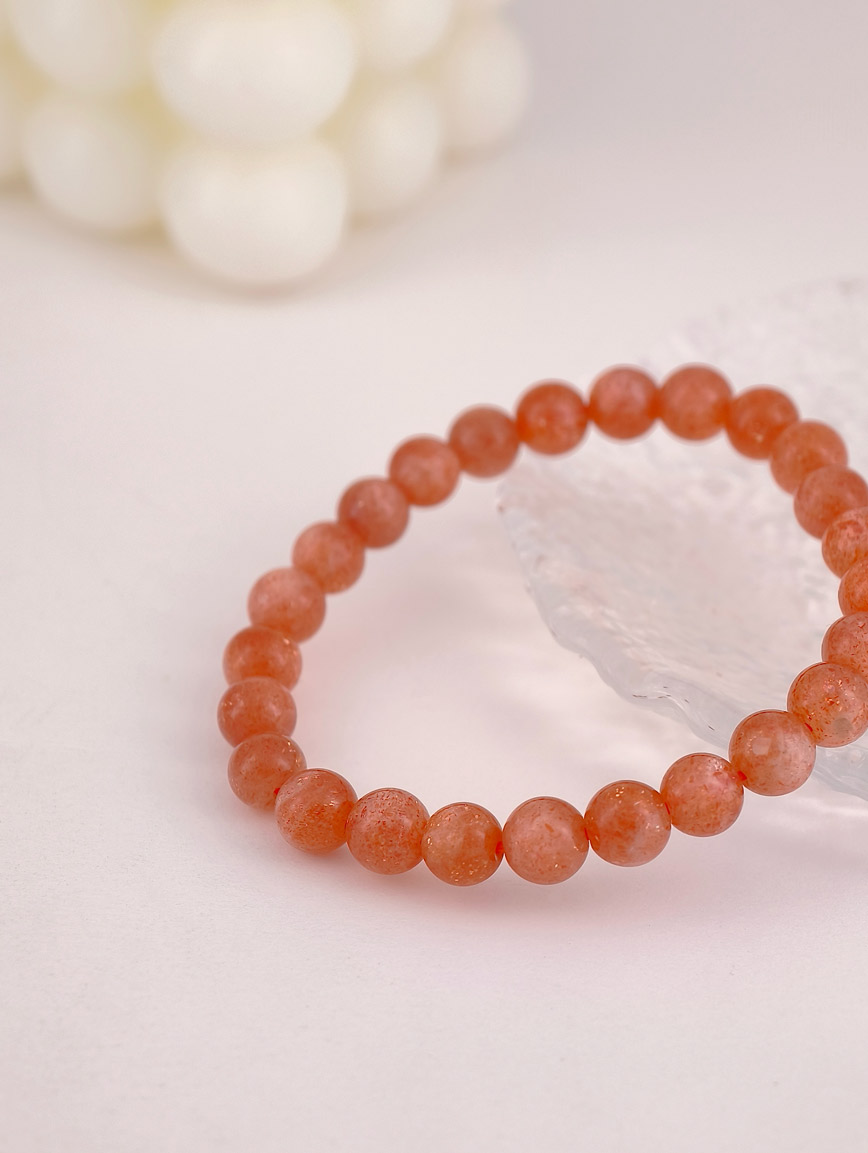 Natural Golden Strawberry Quartz Bracelet