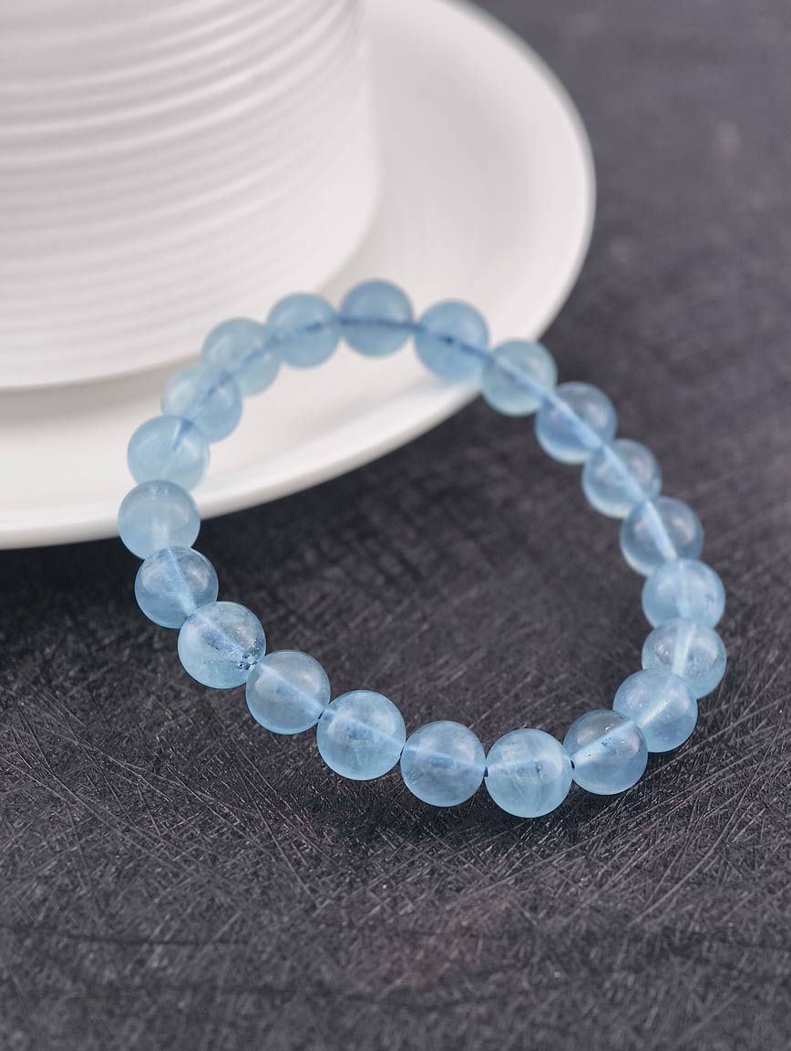 High Quality Natural Aquamarine Energy Bracelet