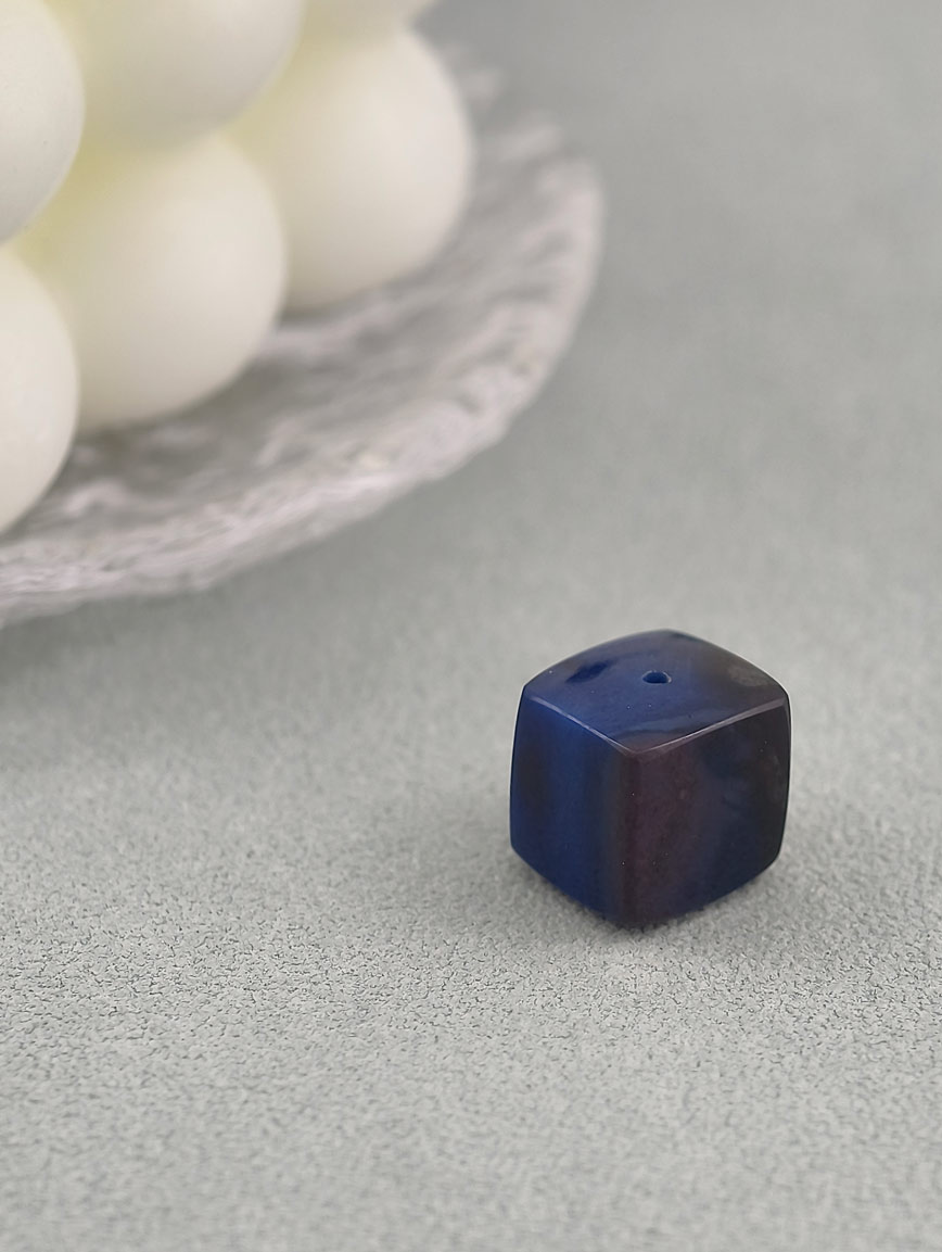 Natural Dark Night Blue Cube Sugilite DIY Accessory
