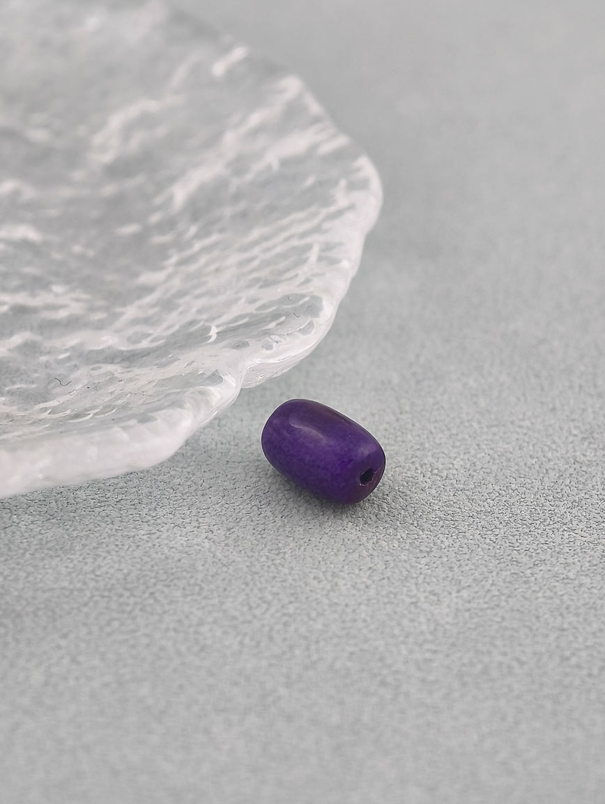 Natural Rice Bead Shaped Sugilite DIY Accessory