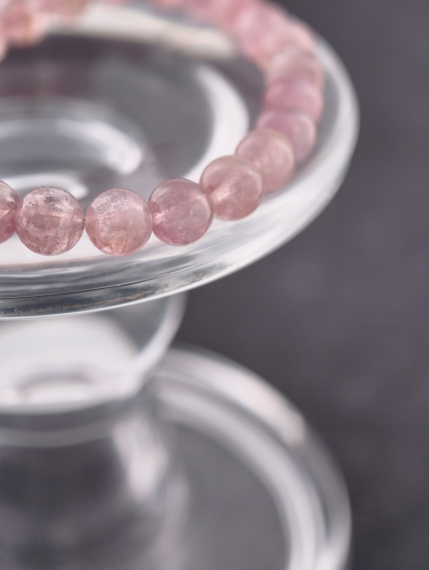 Natural Pink Tourmaline Bracelet