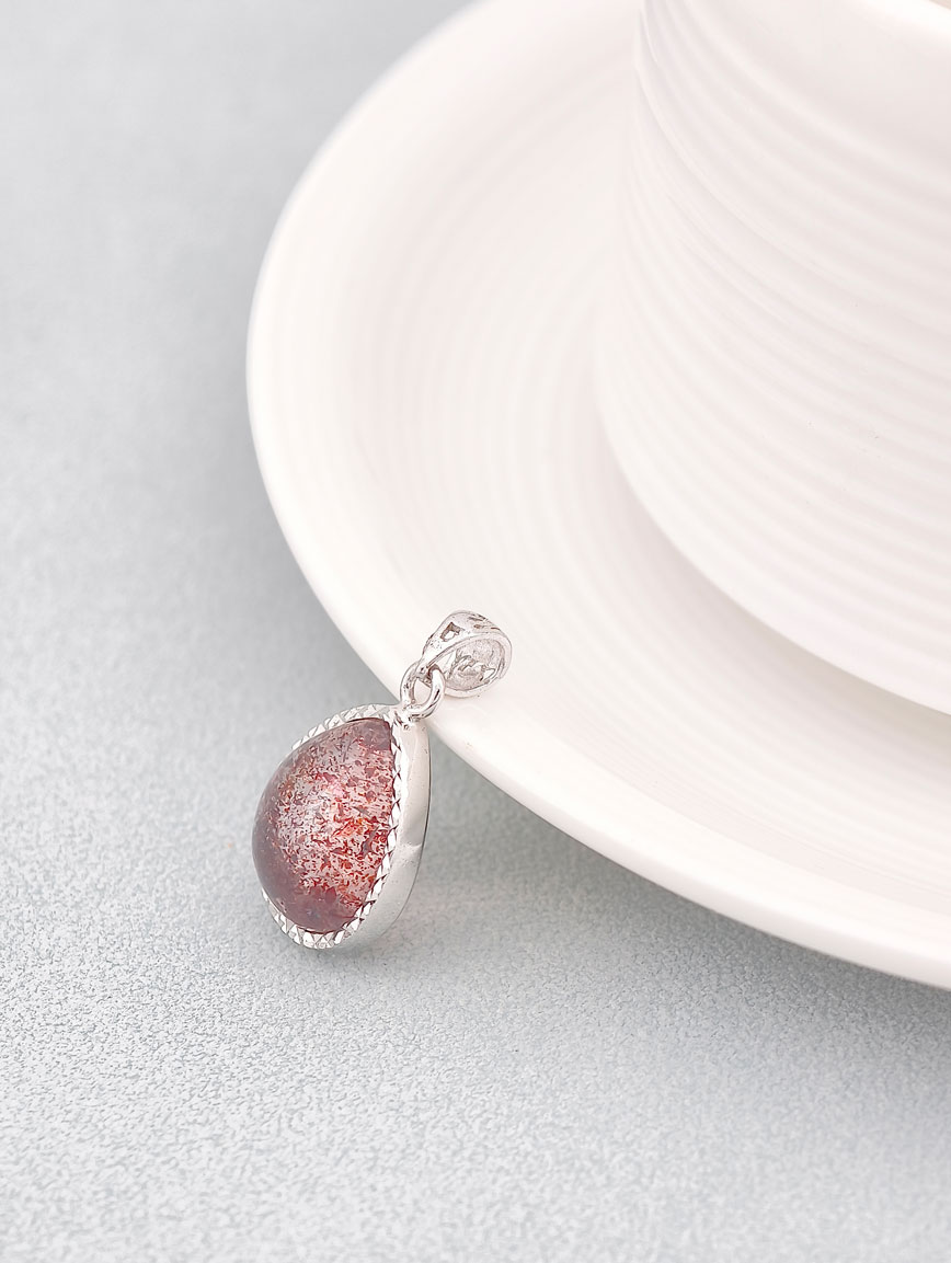 Natural Red Super Seven Pendant