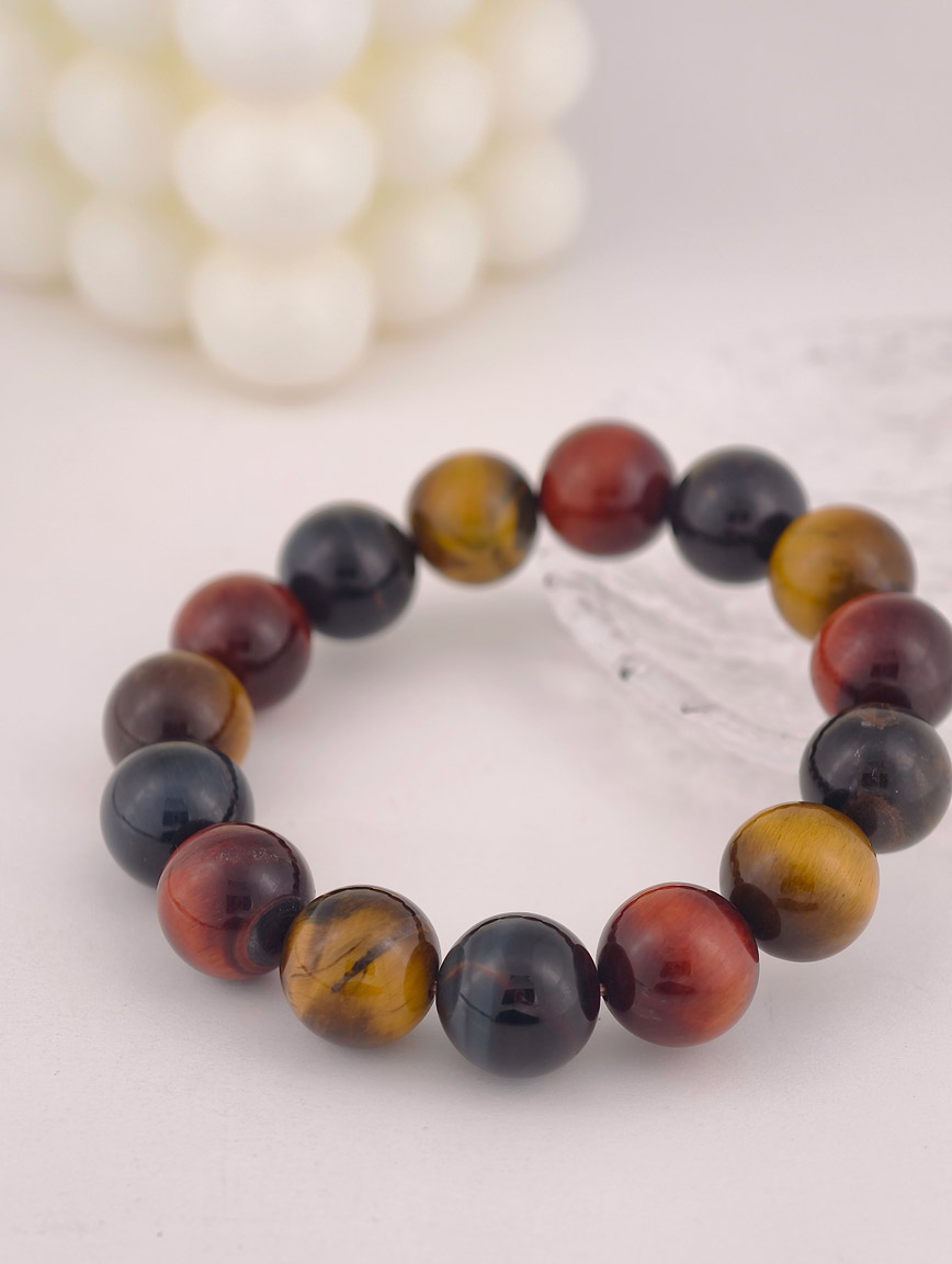 Natural Colored Tiger's Eye Bracelet