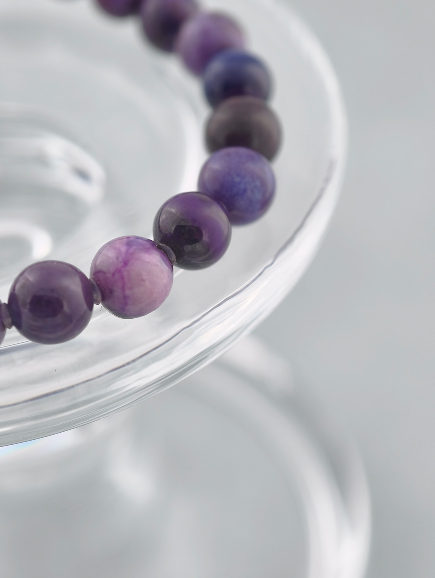 Natural Sugilite Energy Bracelet