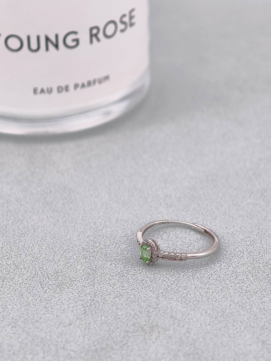 Natural Tsavorite Ring