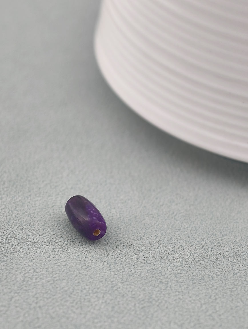 Rice Bead Shaped Sugilite DIY Accessory