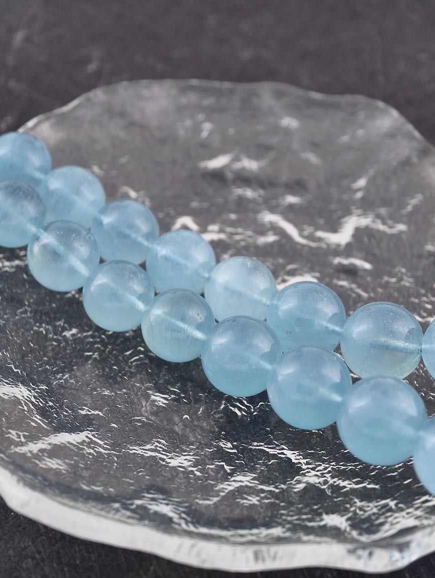 Top-grade Natural Aquamarine Necklace