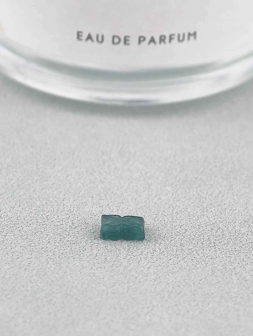 Natural Tourmaline Ruyi Flower DIY Accessory