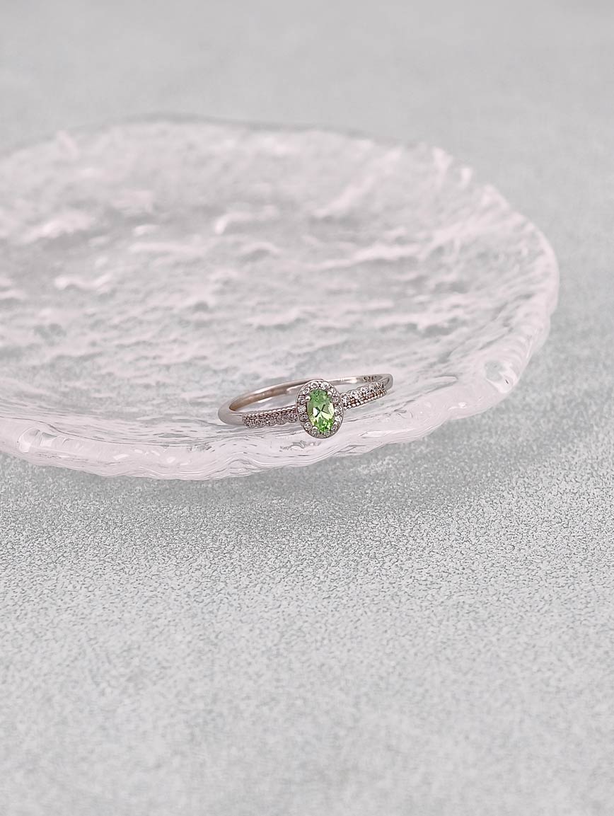 Natural Tsavorite Ring