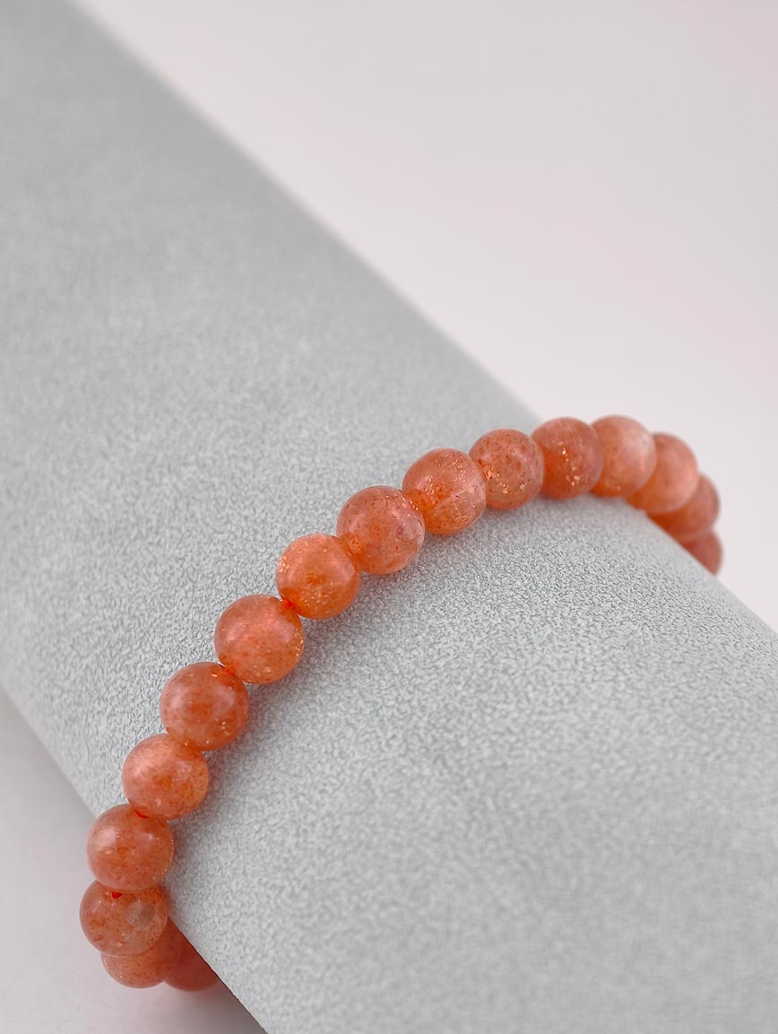 Natural Golden Strawberry Quartz Bracelet