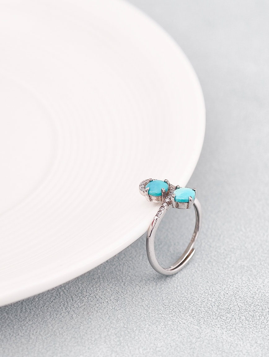 Sterling Silver Ring With Turquoise