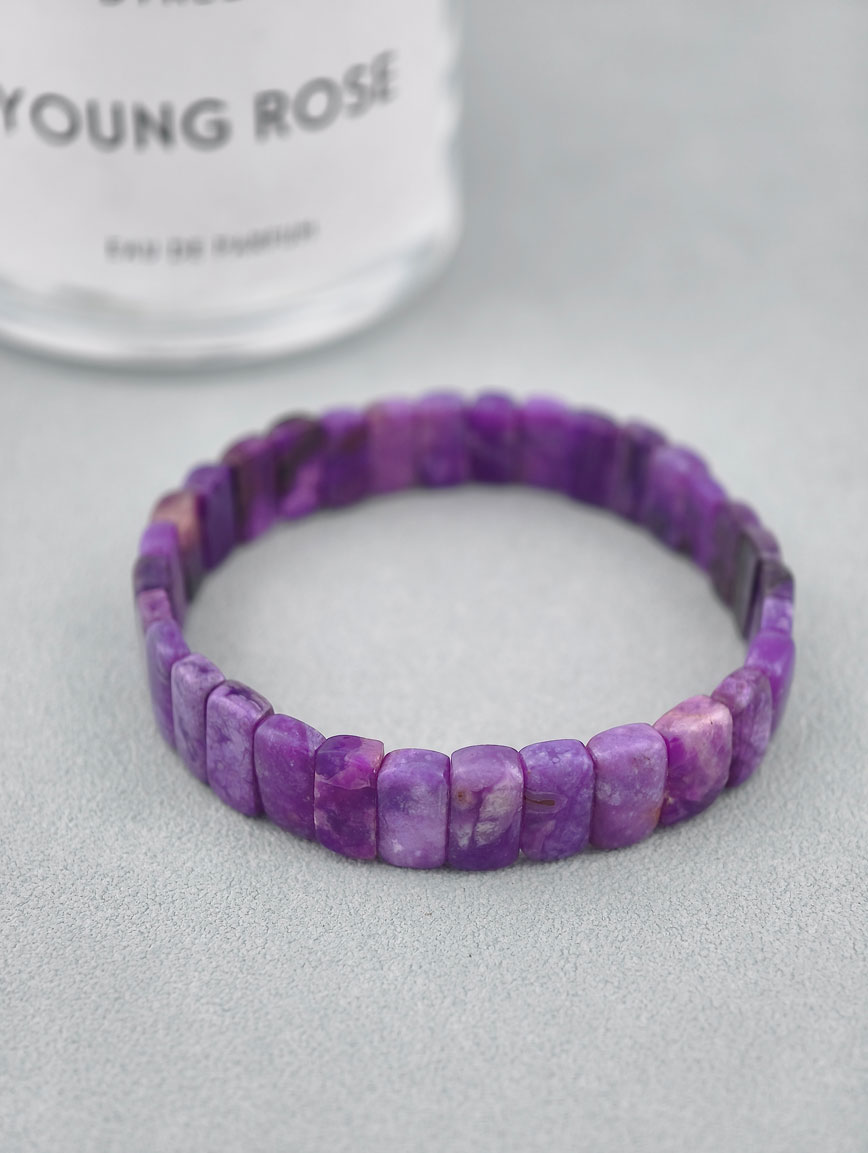 Natural Sugilite Simple Style Bracelet