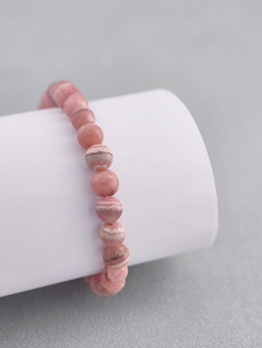 Natural Rhodochrosite Bracelet