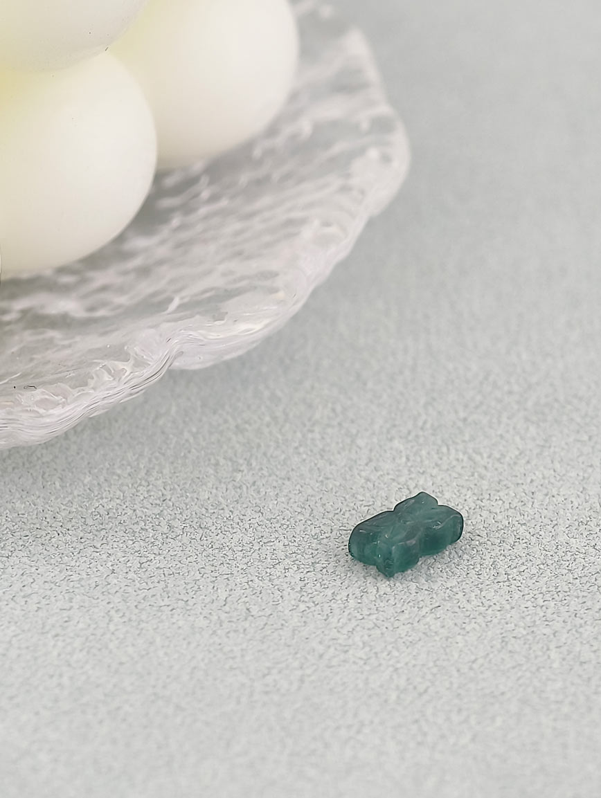 Natural Tourmaline Ruyi Flower DIY Accessory