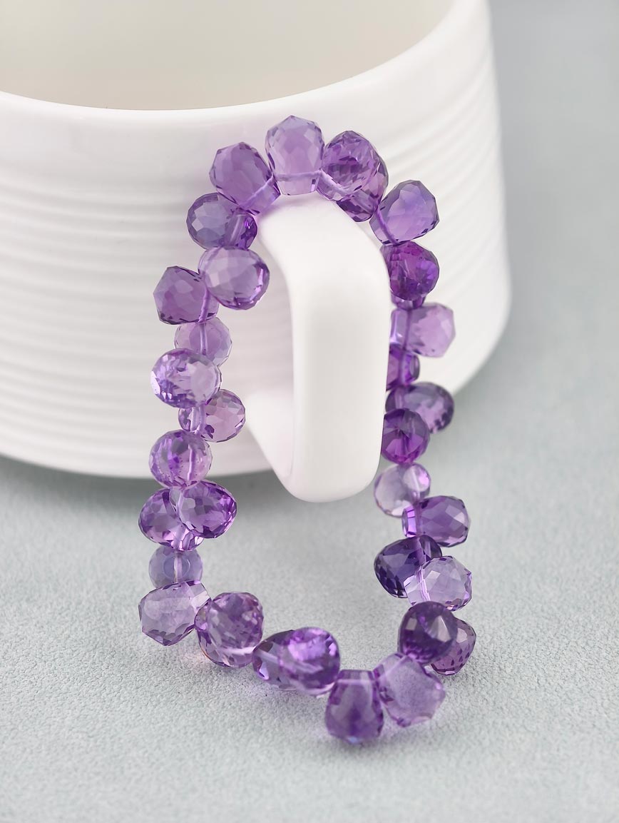 Collectible Natural Uruguayan Amethyst Bracelet