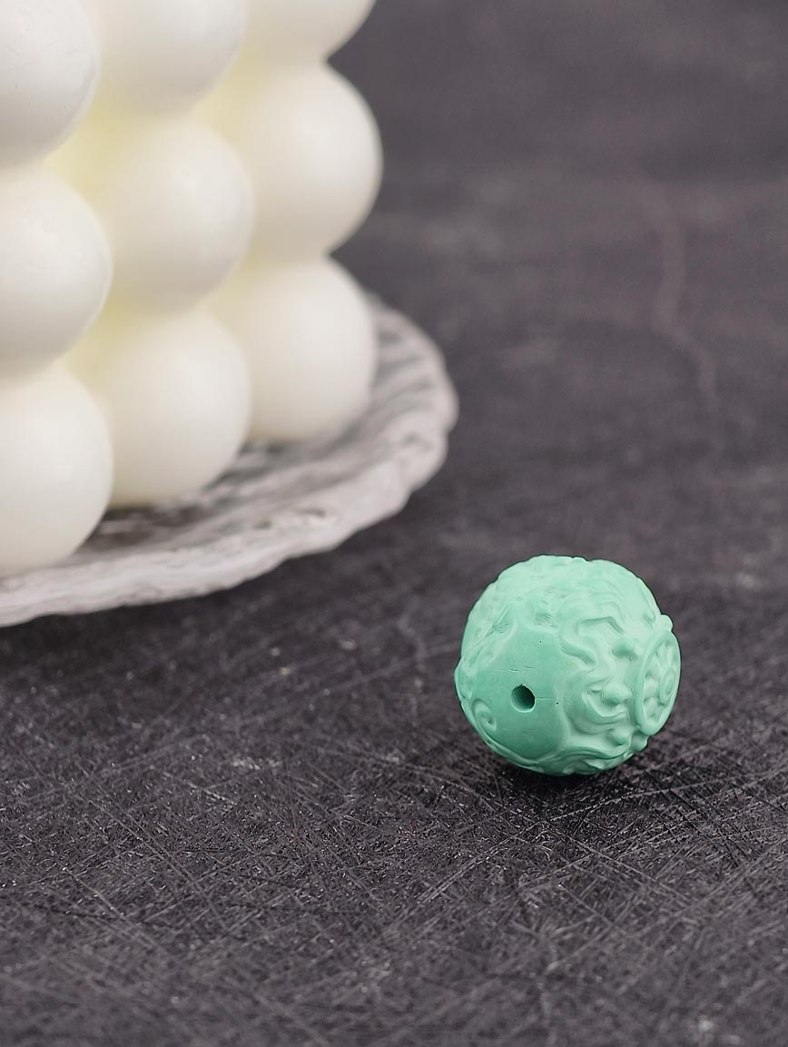 Natural Turquoise Guanyin Bodhisattva DIY Accessory