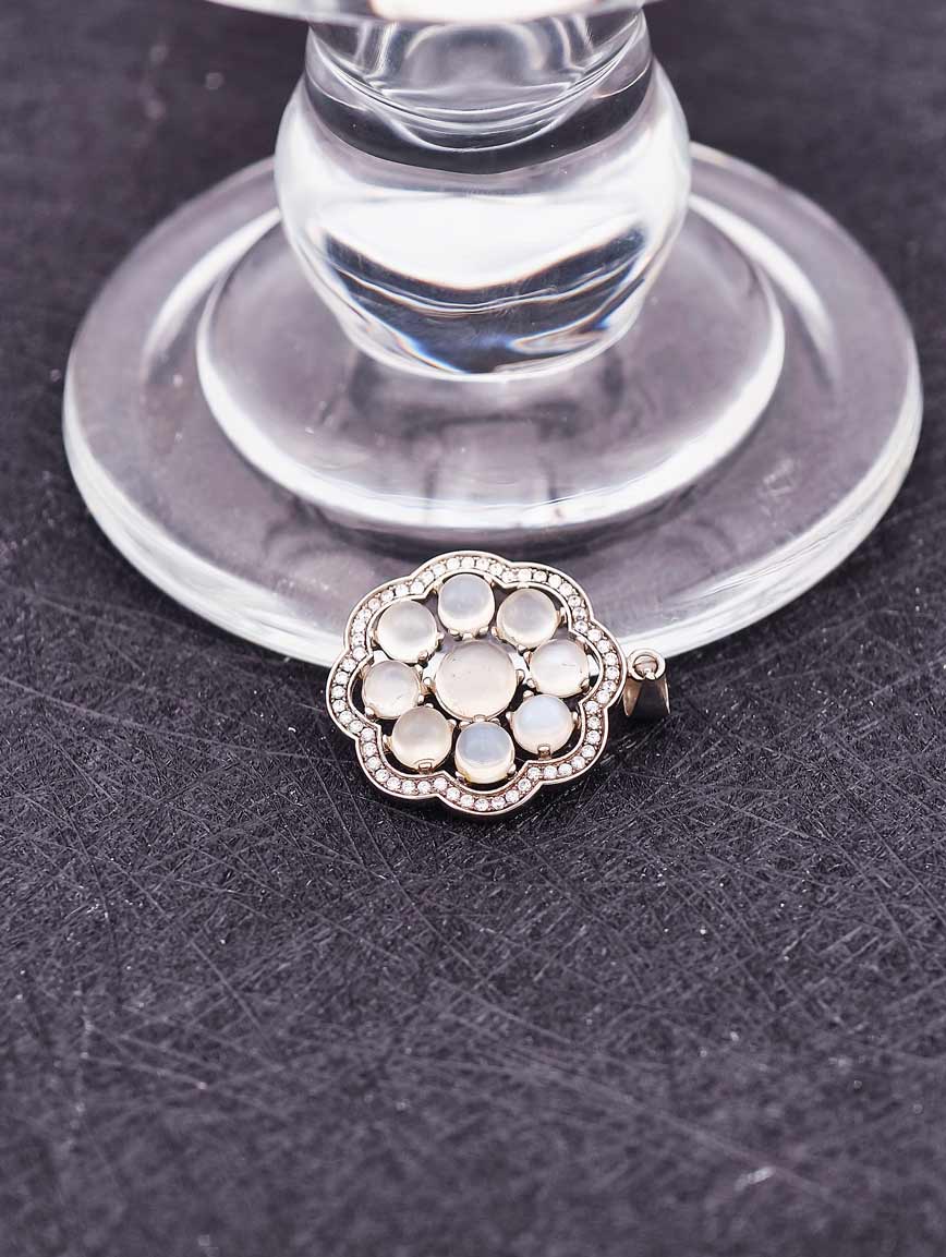 Natural Moonstone Delicate Style Pendant