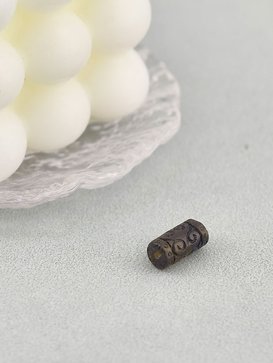 Natural Tourmaline Good Luck Bead DIY Accessory