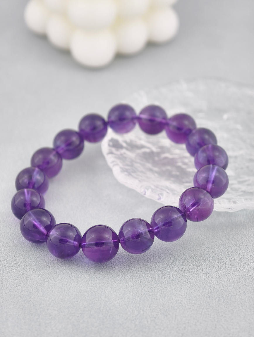 Natural Uruguayan Amethyst Bracelet