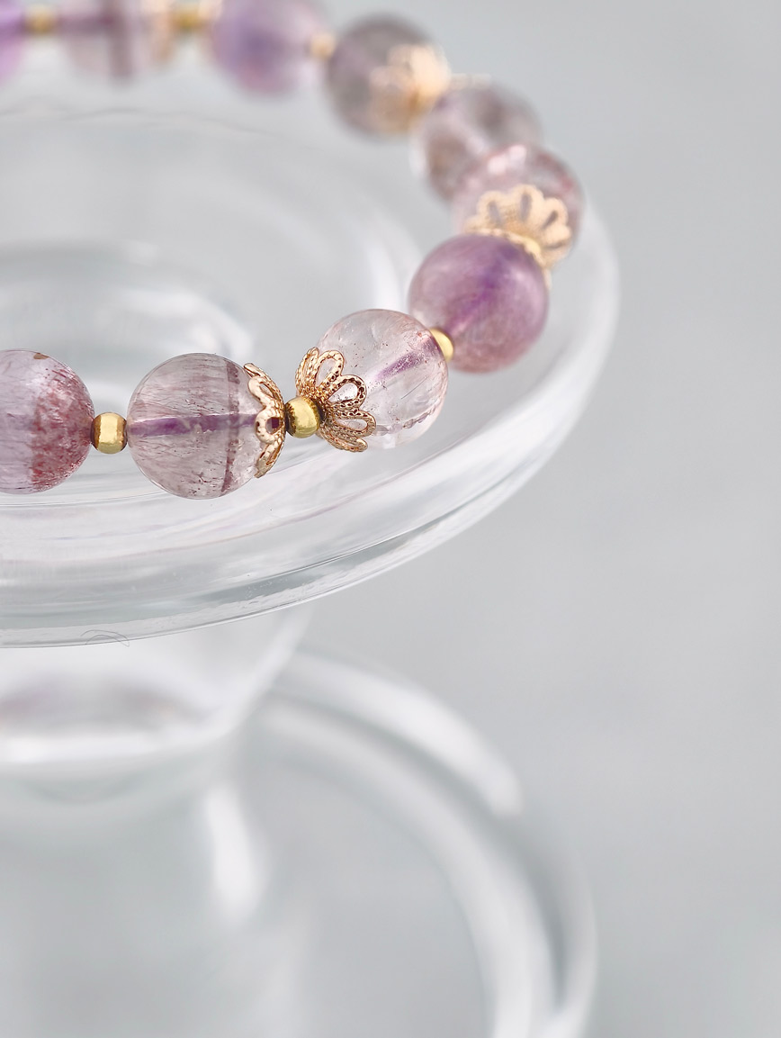 Natural Super Seven Delicate Style Bracelet