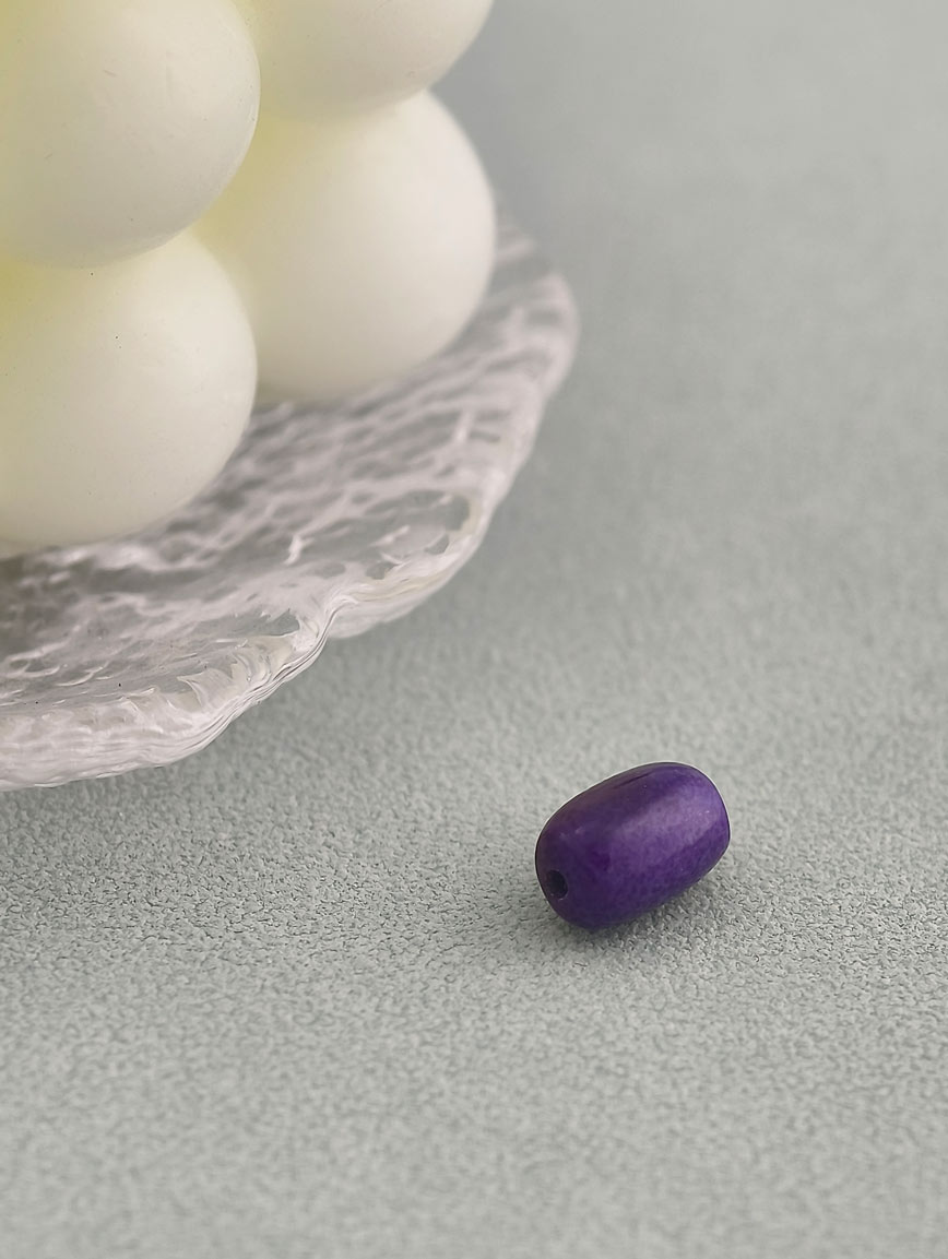 Natural Rice Bead Shaped Sugilite DIY Accessory