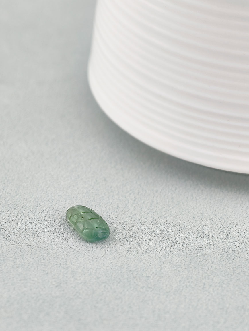 Natural Three Colors of Tourmaline Tortoise Shell DIY Accessory