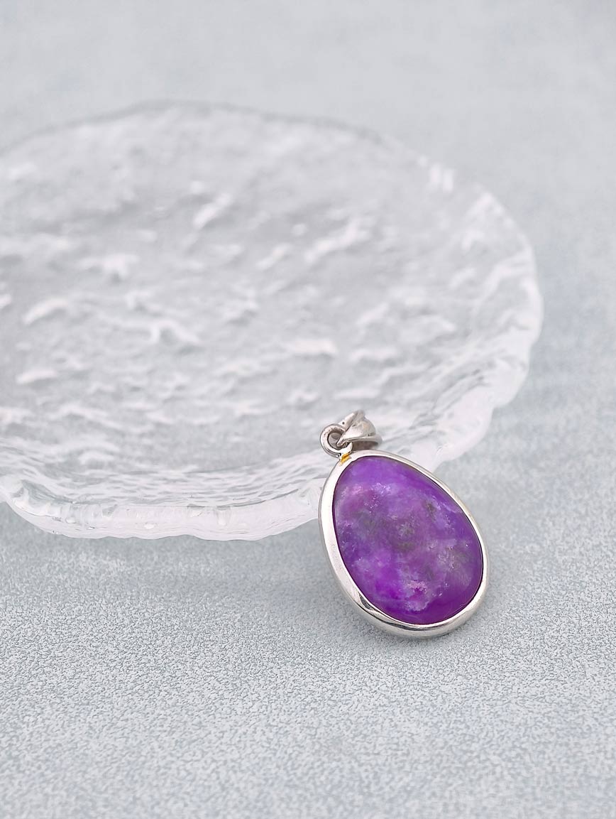 Natural Sugilite Pendant