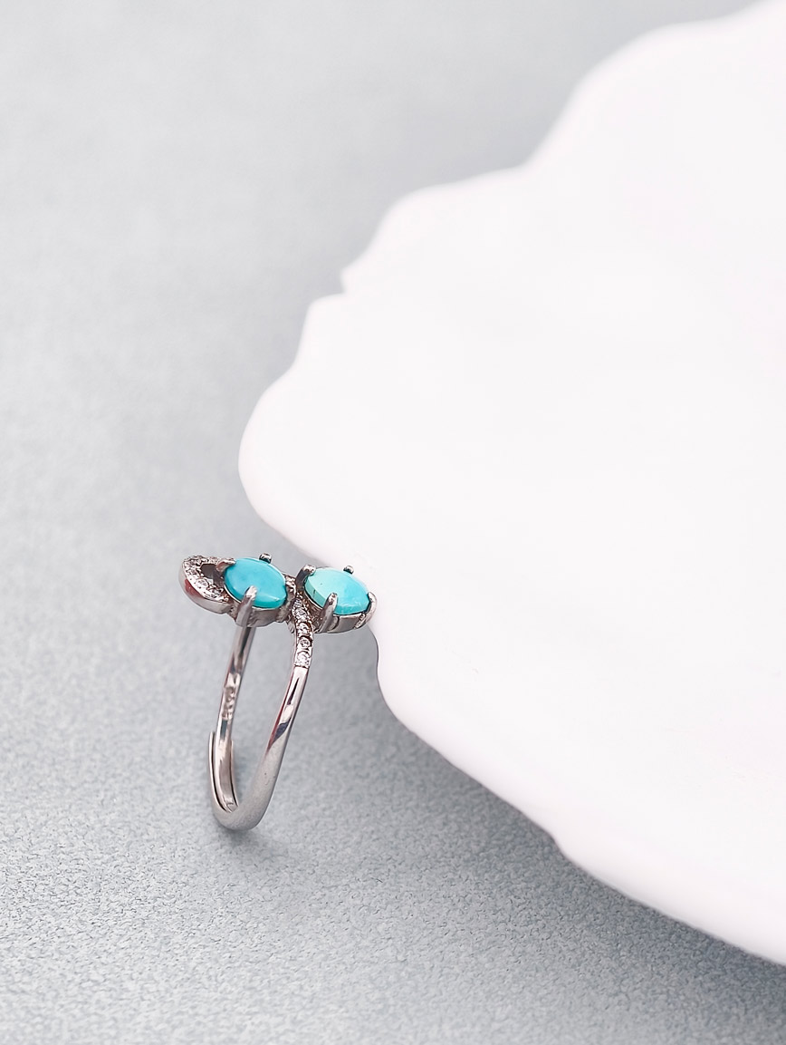 Sterling Silver Ring With Turquoise
