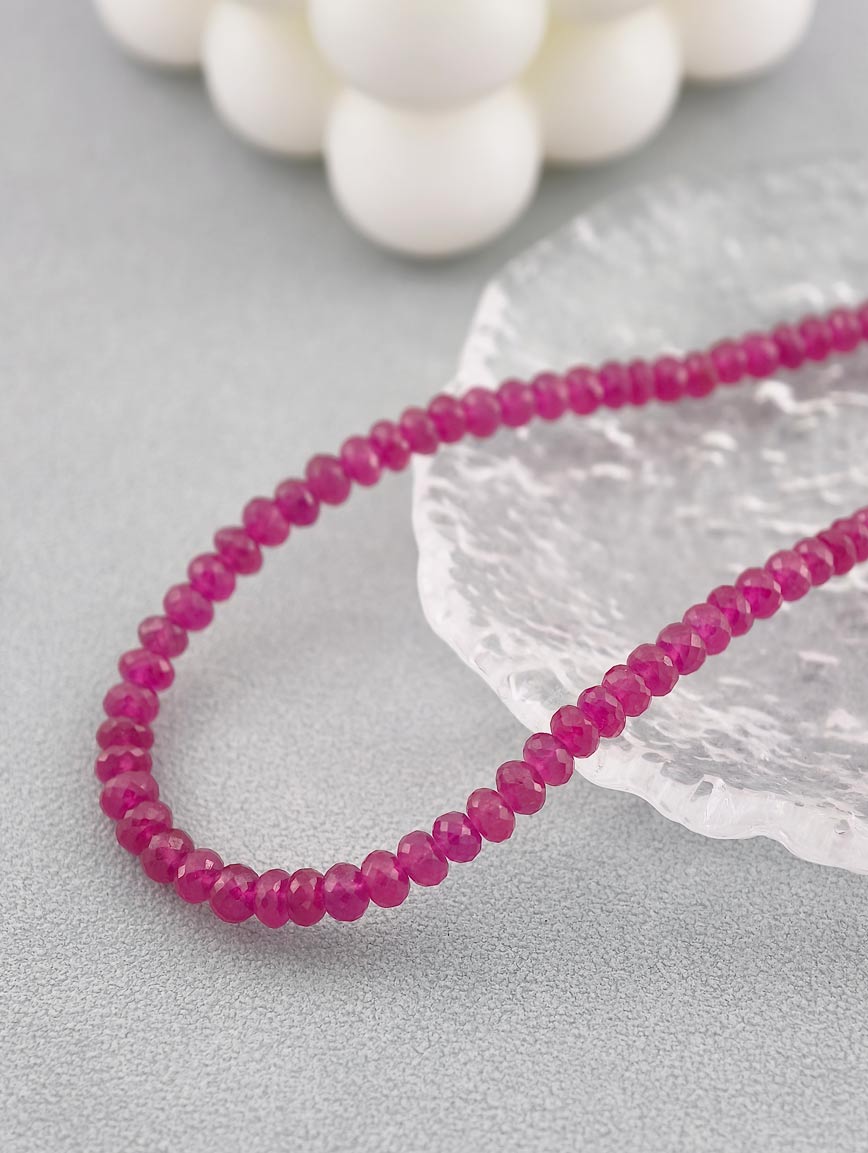 Premium Natural Ruby Necklace