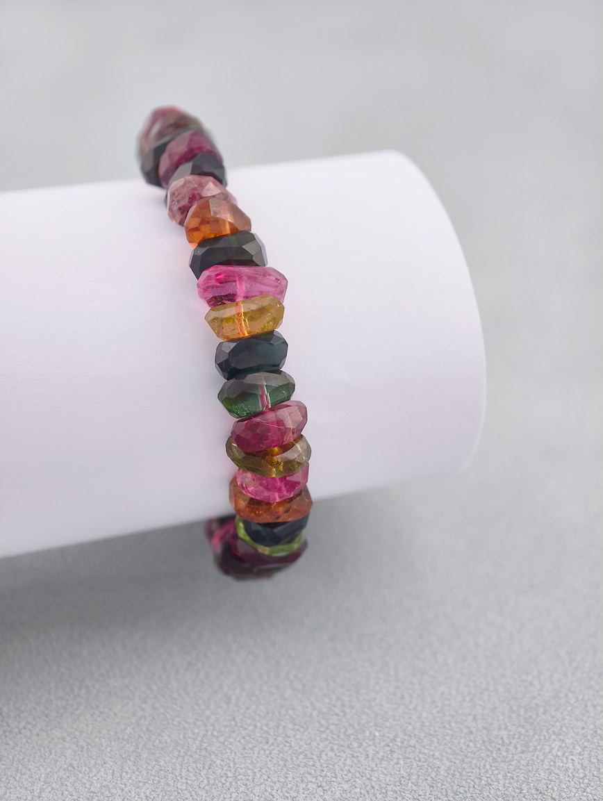 Natural Brazilian Old Mine Tourmaline Bracelet