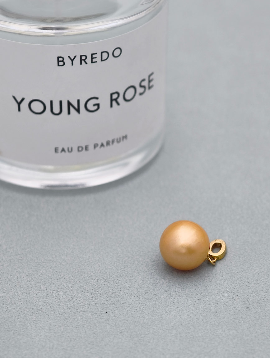 S925 Silver South Sea Golden Pearl Pendant