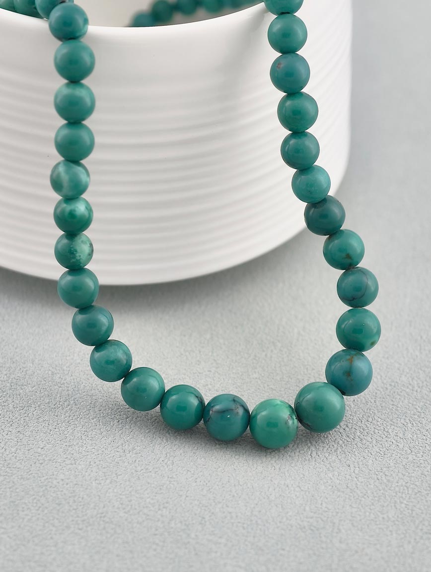 Natural Turquoise Gradient Necklace