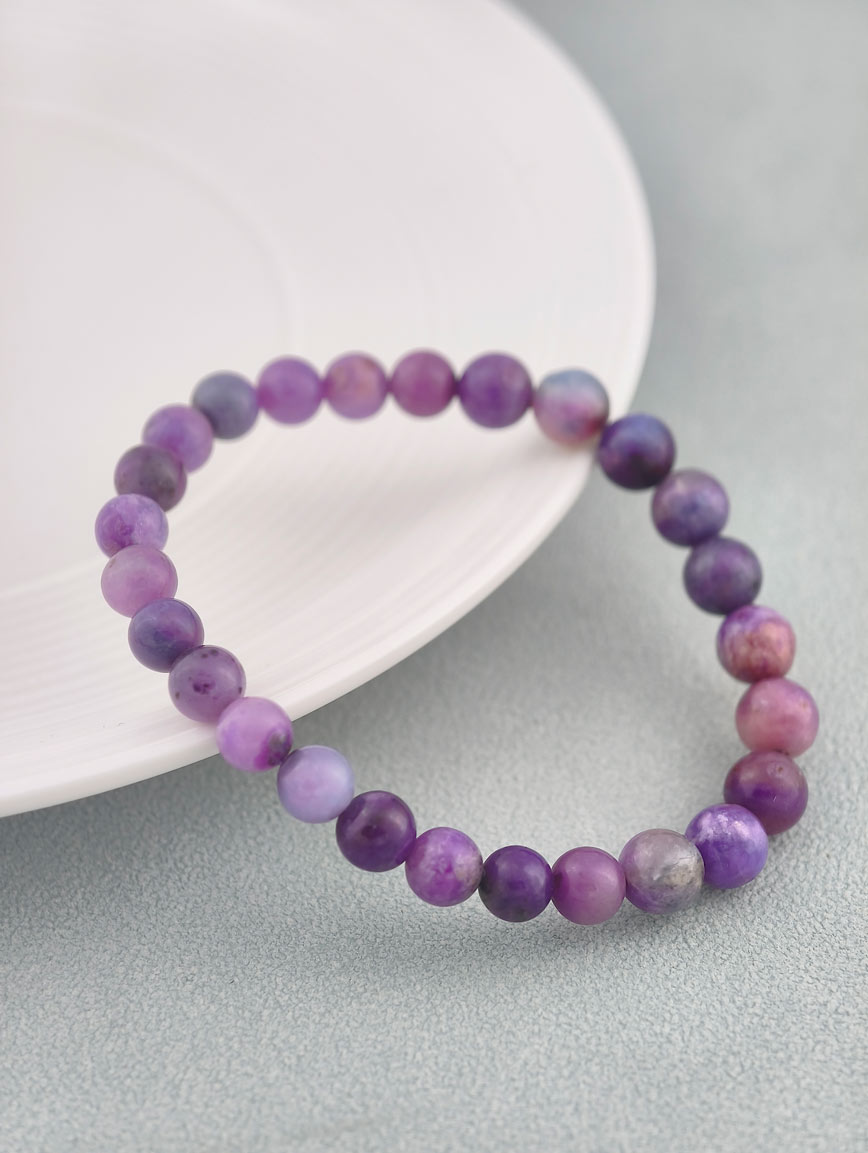 Collectible Natural Sugilite Bracelet