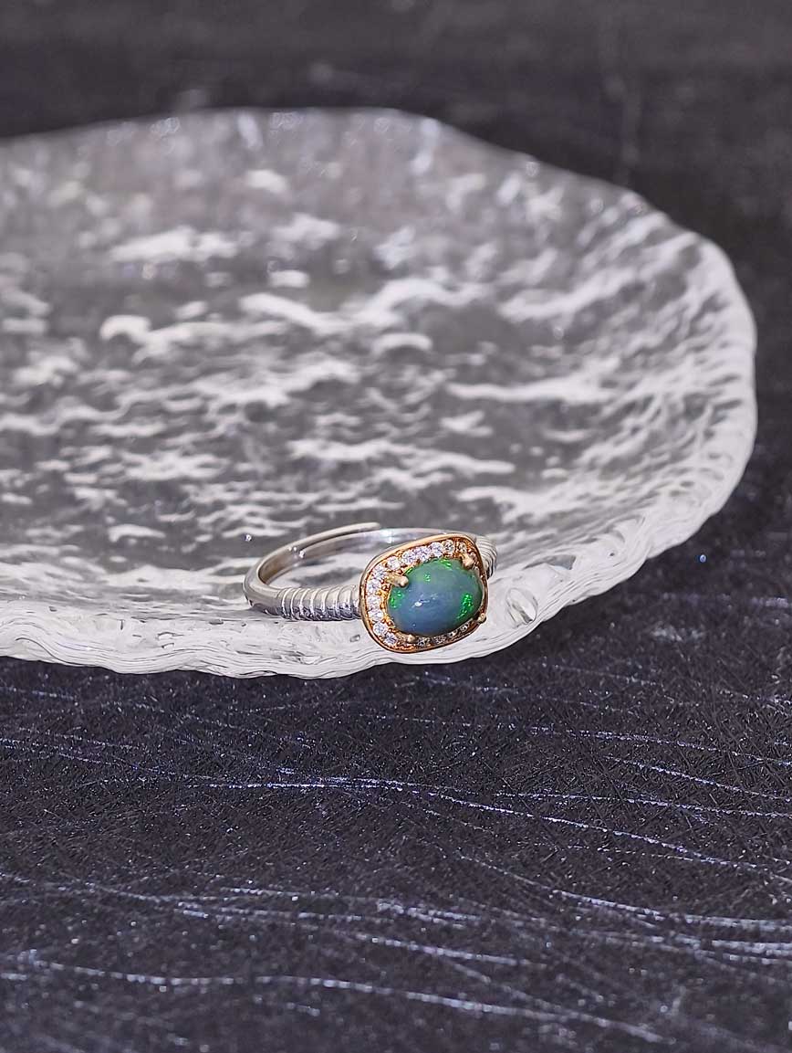 Natural Opal Ring