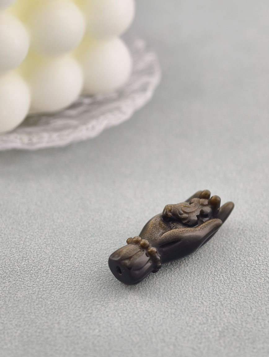 Natural Golden Obsidian DIY Accessory