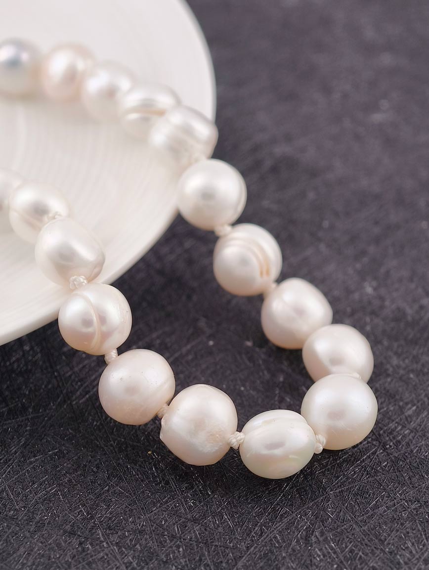 Natural Baroque Freshwater Pearl Necklace