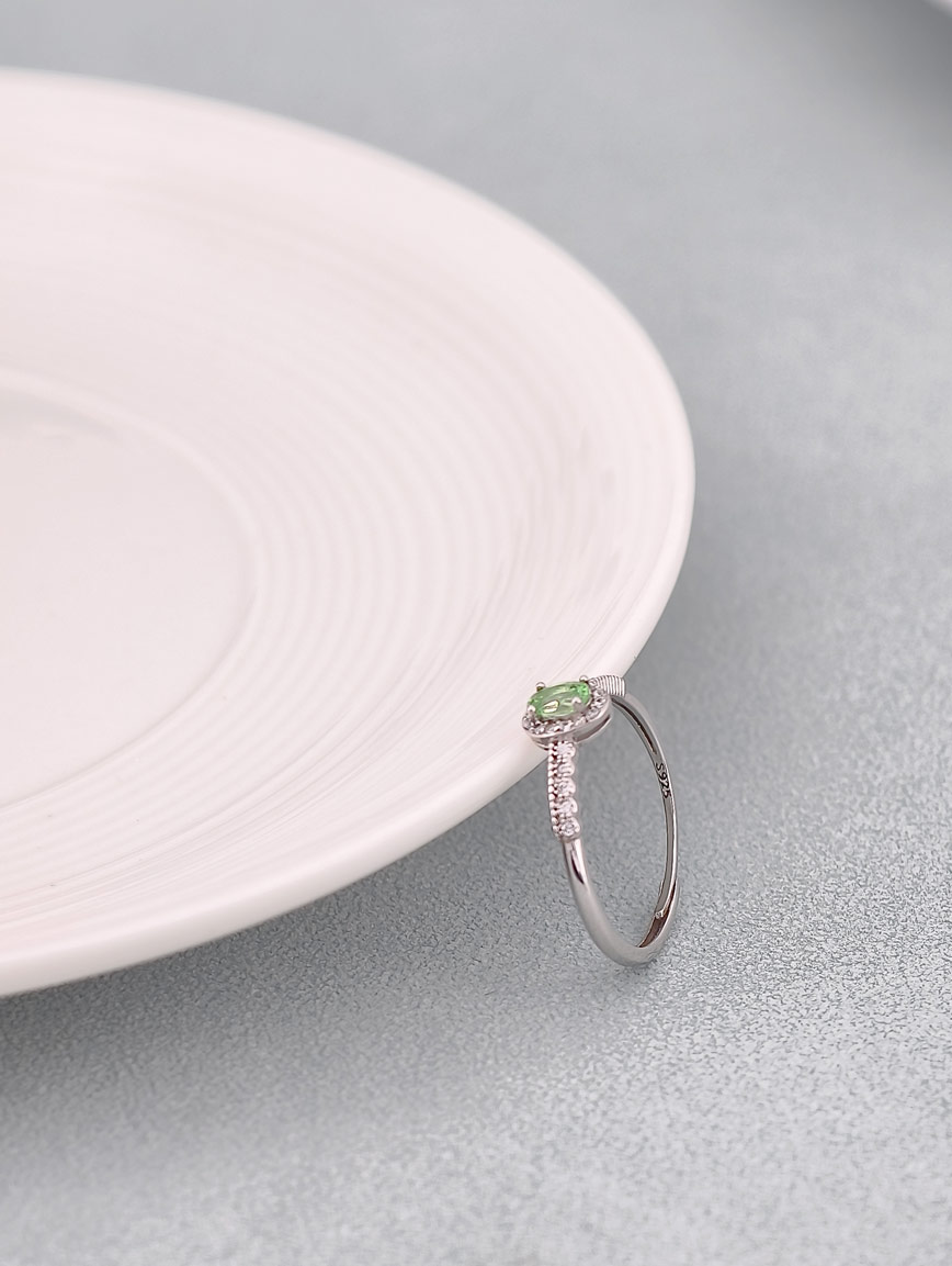 Natural Tsavorite Ring