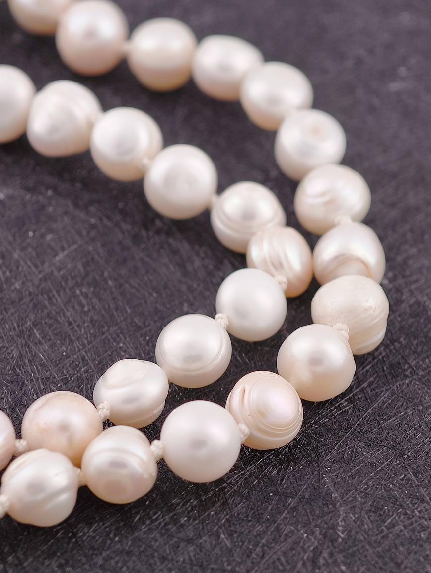 Natural Baroque Freshwater Pearl Necklace