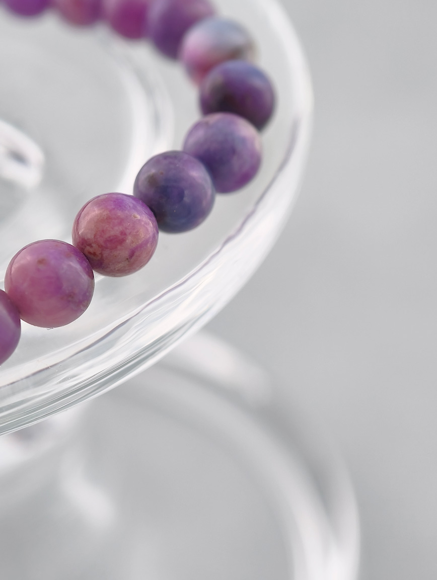 Collectible Natural Sugilite Bracelet